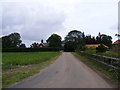 TM4358 : The entrance to Hazlewood Hall Farm by Geographer