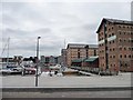 SO8218 : Victoria Dock and Victoria Warehouse by Christine Johnstone