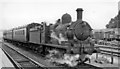 SN9667 : Local Mid-Wales line train at Rhayader station by Ben Brooksbank