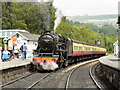 NZ8205 : Eric Treacy at Grosmont Station by David Dixon