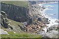 SW3425 : Shipwreck at Castle Zawn by Graham Horn