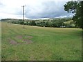 SO3792 : Pasture with telegraph poles by Christine Johnstone