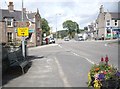 NJ6201 : Torphins village crossroads in August by Stanley Howe