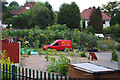 SP0382 : Allotments near Aston Webb Boulevard by Phil Champion