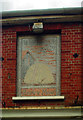 TQ3877 : Faded mosaic pub sign, Greenwich by Jim Osley