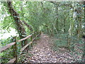 TQ4020 : Footpath following the curve of the former Lewes to East Grinstead line by Dave Spicer