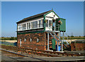 SK1309 : Lichfield TV Junction Signal Box by Nick Allsop