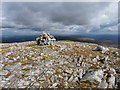 NH1816 : Summit cairn - Carn a' Choire Bhuidhe by Richard Law