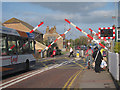 TQ6002 : Mountfield Road railway crossing (set of 2 images) by Oast House Archive