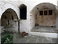 SH7877 : Arches below the Lower Courtyard Terrace, Plas Mawr by Phil Champion