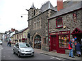 SH7877 : Conwy Gift Shop and the Civic Hall / Library, Castle Street, Conwy by Phil Champion