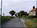 TM2938 : Back Lane,Lower Falkenham & the footpath to Cadlet Road by Geographer