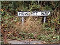 TM2737 : Howlett Way sign by Geographer