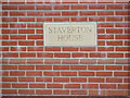 TM3653 : Staverton House sign by Geographer