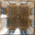 TF3244 : St Botolph's - Tower ceiling by Rob Farrow