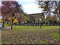 NT2573 : Greyfriars Kirkyard and Kirk by David Dixon