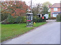 TM3485 : Low Street, Telephone Box & Low Street Postbox by Geographer