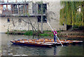 TL4458 : Moving the fleet on the River Cam in Cambridge by Roger  D Kidd