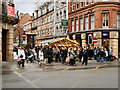 SJ8398 : King Street Christmas Market by David Dixon