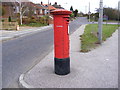 TM1945 : Playford Road George V Postbox by Geographer