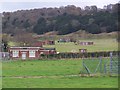 SU2626 : Dean Hill Park - view towards gatehouse by David Martin