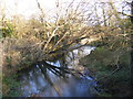 TM2482 : River Waveney at Shotford Bridge by Geographer