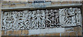 SK9771 : Restored Carving, west face of Lincoln Cathedral by Julian P Guffogg