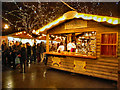 SJ8398 : Manchester Christmas Market, Albert Square by David Dixon