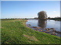 SE5325 : The River Aire at Beal (2) by Jonathan Thacker