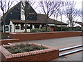 TM2445 : Douglas Bader Public House & Post Office 19/21 The Square Postbox by Geographer