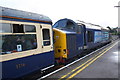 SU8650 : Charter train pauses in Aldershot Station by Roger Templeman