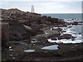 SY6768 : Rocky Shore, Portland Bill by Colin Smith