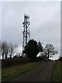 ST6690 : Communications mast by Ruth Riddle