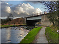 SD5918 : Leeds and Liverpool Canal, M61 Motorway Bridge by David Dixon