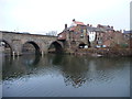 NZ2742 : Elvet Bridge and Elvet Waterside by Christine Johnstone