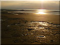 ST2853 : Berrow - Mud And Sun by Chris Talbot