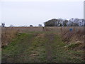 TM3272 : Footpath to Ubbeston Hall by Geographer