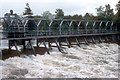 SU7781 : Weir at Marsh Lock, River Thames by PGJ