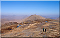 NM9684 : Summit ridge of Na h-Uamhachan by Trevor Littlewood