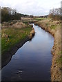 NY0268 : Lochar Water At Bankend - Upstream View by James T M Towill