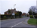 TM4462 : B1122 Aldeburgh Road, Leiston by Geographer