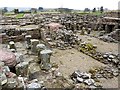 NY7666 : Military Bath House, Vindolanda Roman Fort by Andrew Curtis