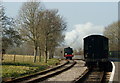 SZ5990 : Isle of Wight Steam Railway (set of 2 images) by Peter Trimming