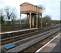 ST9897 : Water tower, Kemble railway station by Jaggery