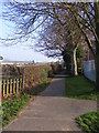 TM3877 : Swan Lane footpath to Swan Close by Geographer