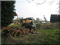 SK7652 : Boatyard and decaying truck by Jonathan Thacker