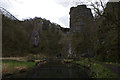 SK1453 : Footbridge at Ilam Rock, Dove Dale by Ian Taylor