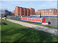 SJ4066 : Working Narrow Boat Hadar moored in Chester by Keith Lodge