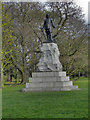 SJ8189 : Wythenshawe Park, Oliver Cromwell Statue by David Dixon