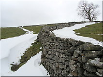  : Snow Covered Track leading up to Litton Fell by Chris Heaton